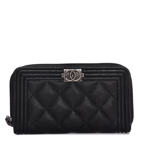 chanel small zippy wallet price|chanel large zip around wallet.